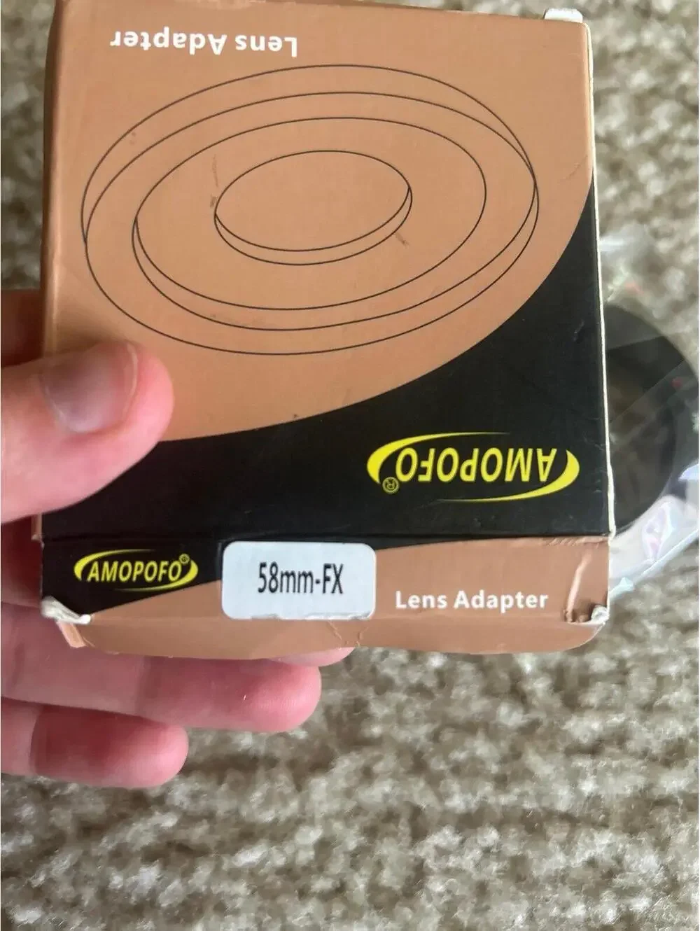 C301 58mm to Fuji thread camera lens adapter